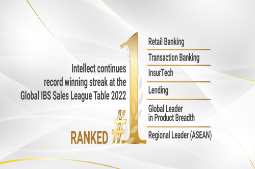 Intellect wins big at the IBS Annual Sales League Table 2022 with Six #1 Global Leadership Positions