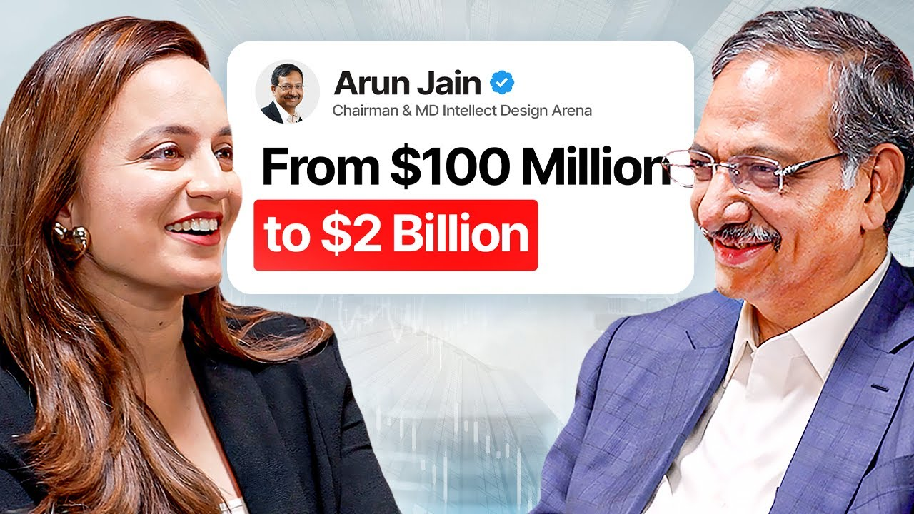 Intellect Chairman & MD Arun Jain on Building a $2B AI & FinTech Company on Money Mindset